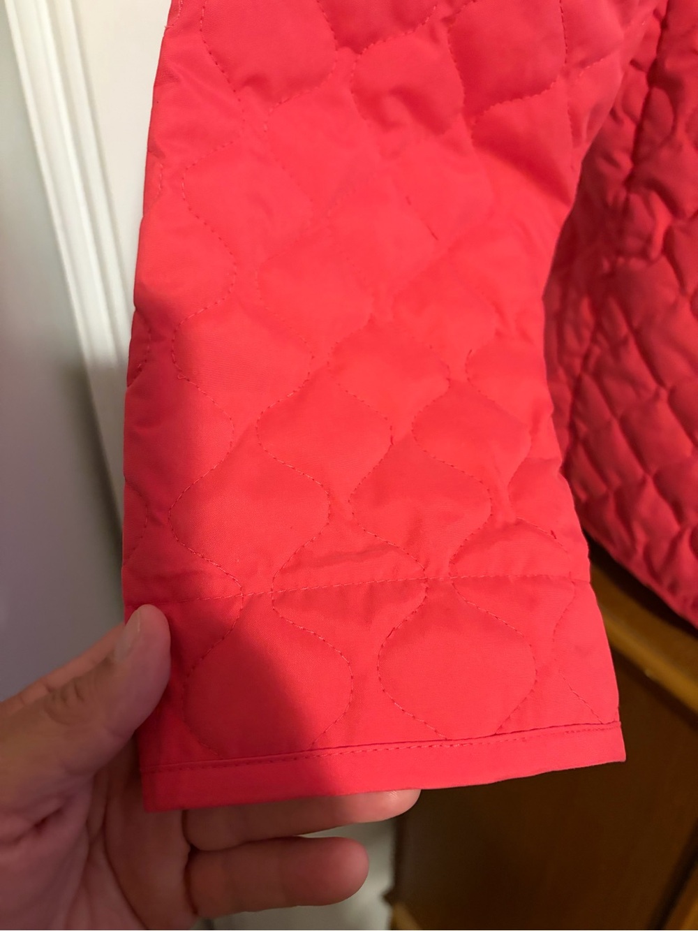 Quilted Red Men's Jacket - Picture 5 of 8